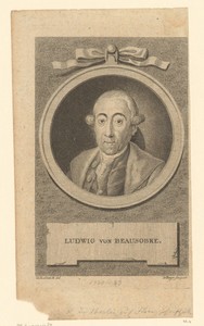Portret van Ludwig von Beausobre