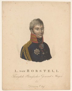 Portret van Ludwig von Borstell