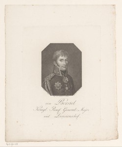Portret van Ludwig von Borstell