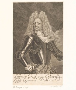 Portret van Ludwig von Erbeville