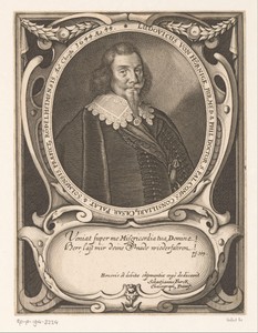 Portret van Ludwig von Hörnigk op 44-jarige leeftijd