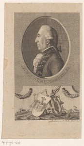 Portret van Ludwig Wilhelm von Regler