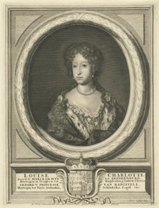 Portret van Ludwika Karolina Radziwill