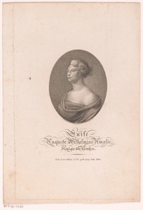 Portret van Luise von Mecklenburg-Strelitz, koningin van Pruisen