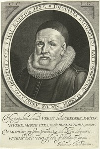 Portret van Luthers predikant Johan van Batteveld