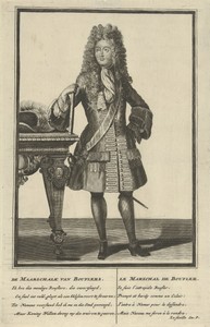 Portret van maarschalk Louis François, hertog van Boufflers