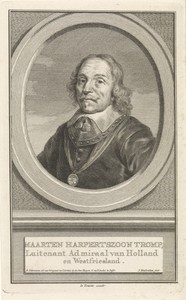 Portret van Maarten Harpertszoon Tromp