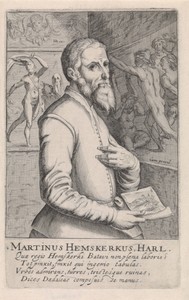 Portret van Maarten van Heemskerck