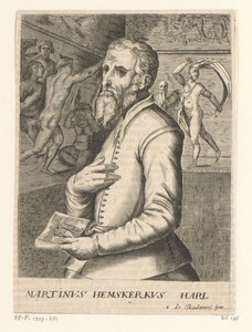 Portret van Maarten van Heemskerck