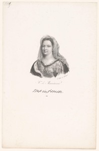 Portret van Madame de Maintenon