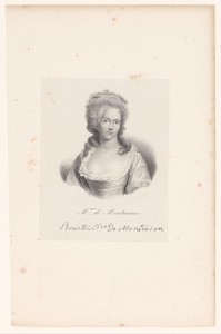 Portret van Madame de Montesson