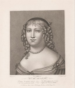Portret van Madame de Sévigné