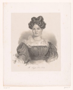 Portret van madame Feugère des Forts