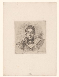 Portret van Madame Fréderic Villot