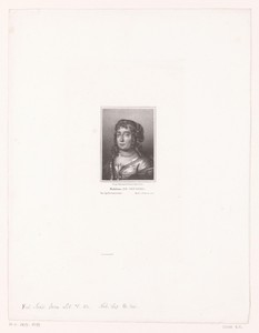 Portret van Madeleine de Scudéry