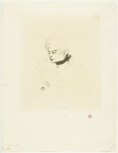 Portret van Mademoiselle Pois Vert