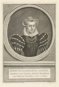 Portret van Magdalena Moons