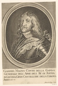 Portret van Magnus Gabriel de la Gardie