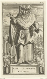 Portret van Manes of Manicheaeus Corbicus
