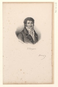 Portret van Marc-Antoine-Madeleine Désaugiers