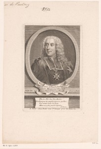Portret van Marc-Pierre de Voyer de Paulmy