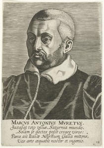 Portret van Marco Antonio Muretus