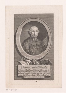 Portret van Marcus Anton Wittola
