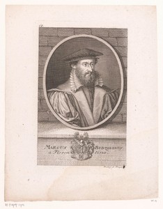 Portret van Marcus Bydzovinus