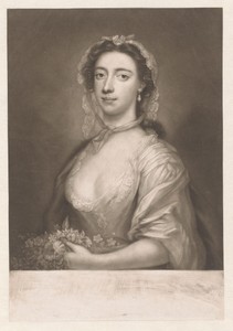 Portret van Margaret ('Peg') Woffington