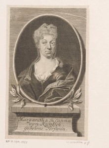 Portret van Margaretha Susanna von Kuntsch