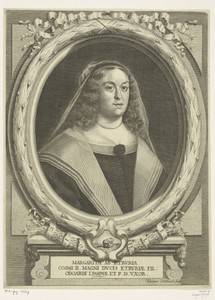Portret van Margaretha van Parma