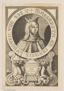 Portret van Margaretha van Provence