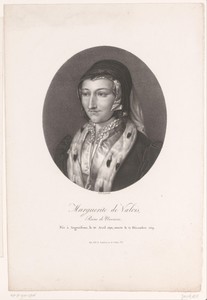 Portret van Margaretha van Valois