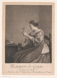 Portret van Margriet van Goyen