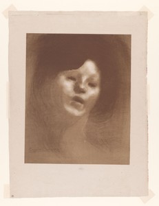 Portret van Marguérite Carrière