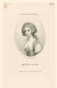 Portret van Maria Bland