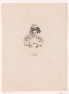 Portret van Maria Carolina van Bourbon-Sicilië