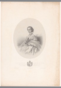 Portret van Maria Clothilde van Savoye