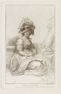 Portret van Maria Cosway