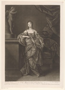 Portret van Maria Coventry