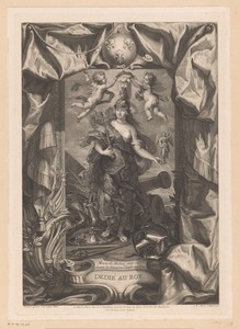 Portret van Maria de Medici als Minerva