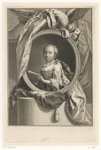 Portret van Maria Elisabeth Josepha, aartshertogin van Oostenrijk