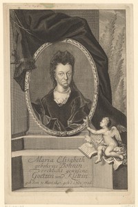 Portret van Maria Elisabeth Klett