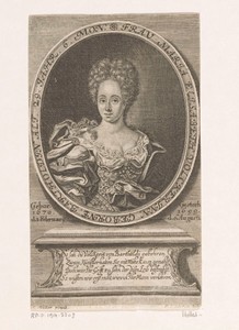 Portret van Maria Elisabeth Völcker
