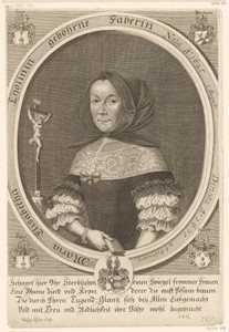 Portret van Maria Elisabetha Cholin