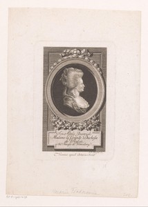 Portret van Maria Fjodorovna I, keizerin van Rusland
