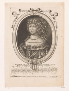 Portret van Maria Francisca Nemours