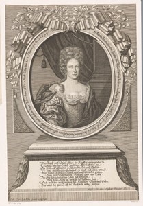Portret van Maria Gertraude Küstner