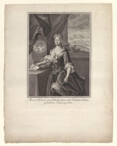 Portret van Maria Helena von Holzhausen