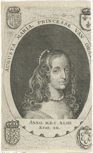 Portret van Maria Henrietta Stuart, prinses van Oranje